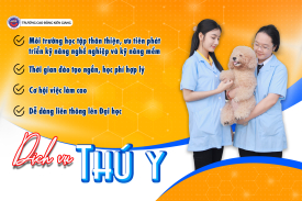 DỊCH VỤ THÚ Y – NGÀNH HỌC ĐẦY TIỀM NĂNG CHO CÁC BẠN TRẺ