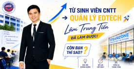 HÀNH TRÌNH TRƯỞNG THÀNH CỦA CỰU SINH VIÊN LÂM TRUNG TIẾN – TỪ GIẢNG ĐƯỜNG ĐẾN QUẢN LÝ EDTECH