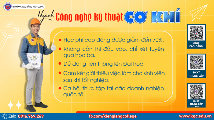 NGÀNH CÔNG NGHỆ KỸ THUẬT CƠ KHÍ – LỐI ĐI VỮNG CHẮC CHO TƯƠNG LAI ỔN ĐỊNH