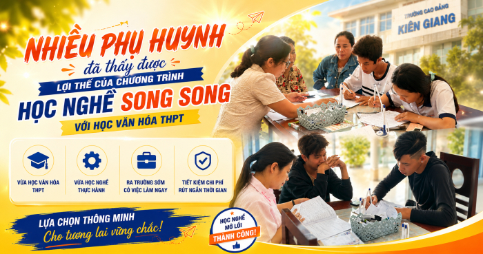 KIEN GIANG COLLEGE SEES BUSTLING TURNTOUT AS CANDIDATES EAGERLY ENROLL