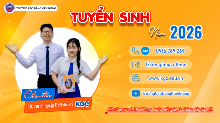 TỪ NGÀY 16/3, KGC CHÀO ĐÓN THÍ SINH ĐẾN NỘP HỒ SƠ NHẬP HỌC CAO ĐẲNG KHÓA 2026